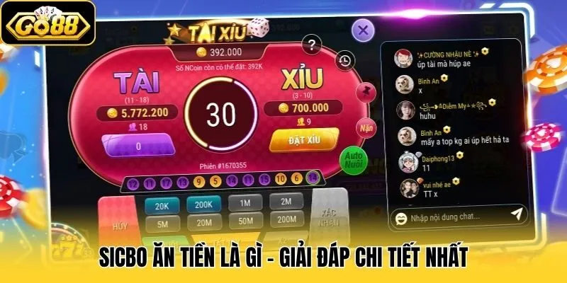 Sicbo Ăn Tiền - Game Dễ Chơi, Thưởng Lớn Tại Go88 1 Sicbo ăn tiền là gì - Giải đáp chi tiết nhất
